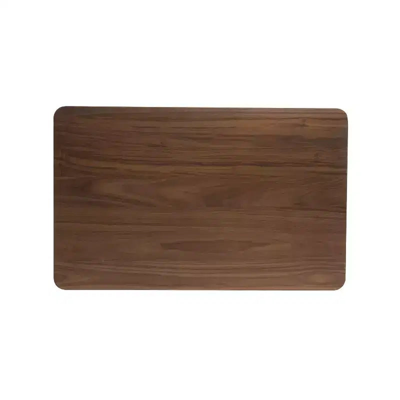 Set da pranzo Imwalle Mid-Century Modern 5 pezzi, rivestito in similpelle, noce e marrone scuro