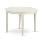 Set tavolo da patio rotondo da 42 pollici per esterni con 4 sedie design da spiaggia