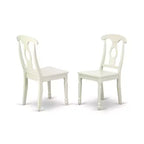 Set tavolo da patio rotondo da 42 pollici per esterni con 4 sedie design da spiaggia