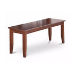 Set da cucina costiero - Tavolo da pranzo con sedie e panca - Set da pranzo moderno per la casa