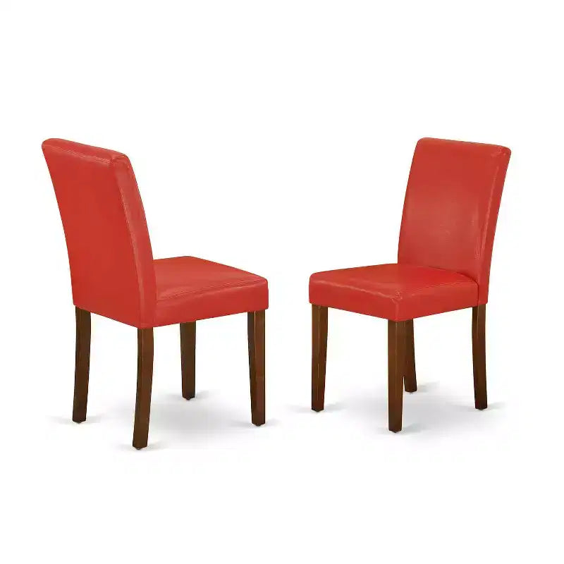 Set da pranzo moderno 5 pezzi - Tavolo e sedie di metà secolo - Mobili da sala da pranzo in legno 91x91 cm