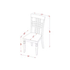 Set da pranzo rustico - Tavolo da cucina con 8 sedie - Design salvaspazio