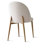 Set da pranzo espandibile da 9 pezzi, tavolo allungabile da 240 cm effetto legno e 8 comode sedie con schienale curvo per cucina o sala da pranzo