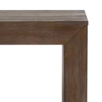Set tavolo da pranzo moderno in legno massello con 2 panche per 6 persone