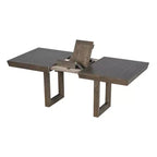 Set tavolo da pranzo 7 pezzi con 6 sedie imbottite