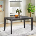 Set da Pranzo Rettangolare Peggy Farmhouse da 5 Pezzi